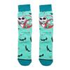 Calzini da Uomo in Cotone Cartoon Animale Natale 2023 - Stile Trendy per Tutte le Stagioni