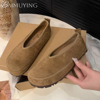 Flats Sandals Women's Sneakers Shoes Casual Loafers 2025 Trend Summer New Suede Comfort Walking Shallow Sport Zapatos De Mujer