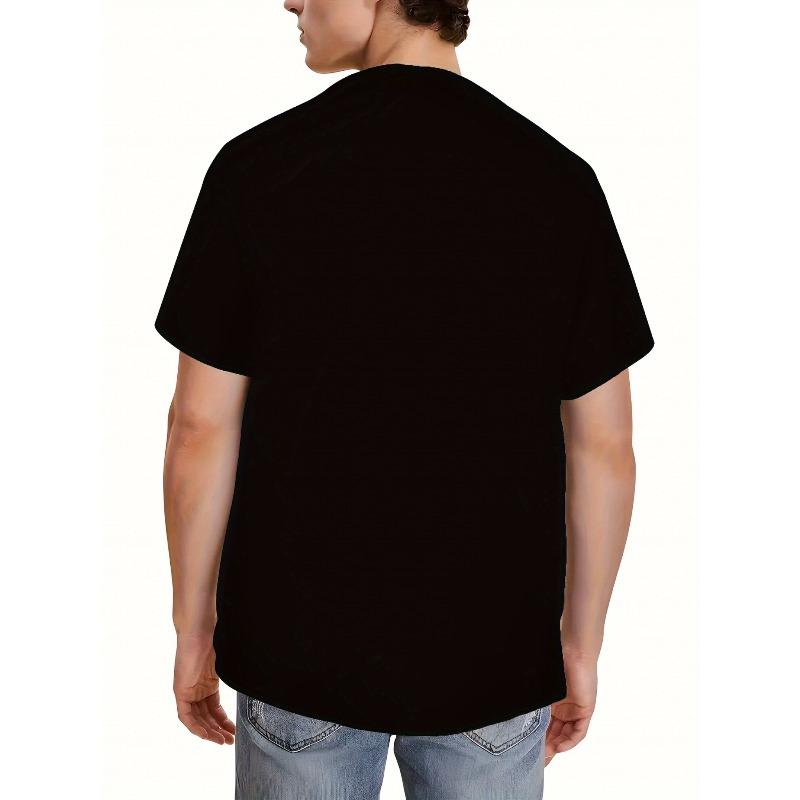 European size New Trendy Brand Short-Sleeve Casual Top, T-Shirt for Men, Loose Fit for Summer Crew Neck comfortable T-shirt for Men