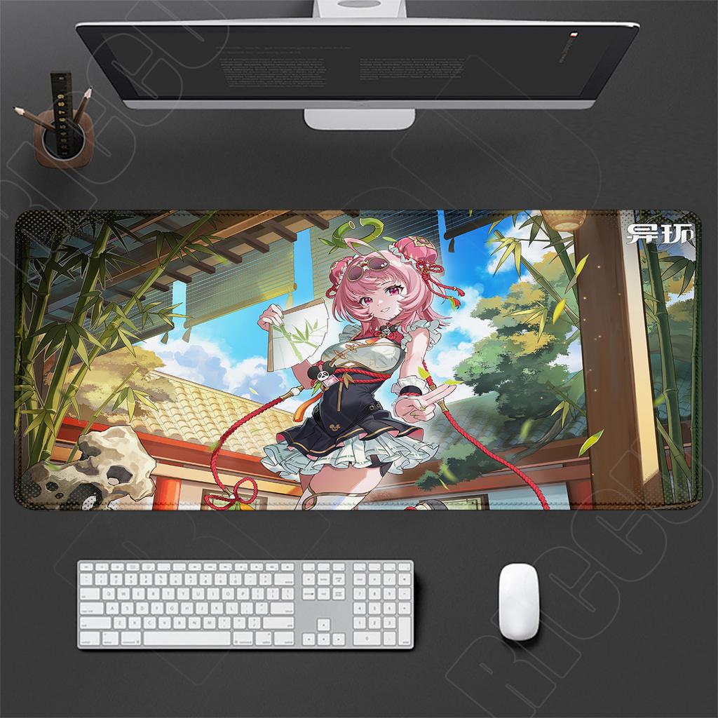 HD XXL Mouse Pad Neverness To Everness NTE Girl Gaming Keyboard Mousepad Rug Office Computer Anime Gamer 40x90cm Desk Mat Carpet