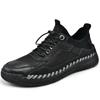 Handmade Genuine Leather Men Shoes Comfortable Casual Leather Shoes Men Loafers Moccasins Men Flats Shoes