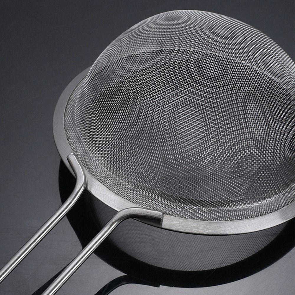 Stainless Steel Fried Food Net Strainer Draining Hot Pot Filter Mesh Soup Skimmer Spoon  Restaurant