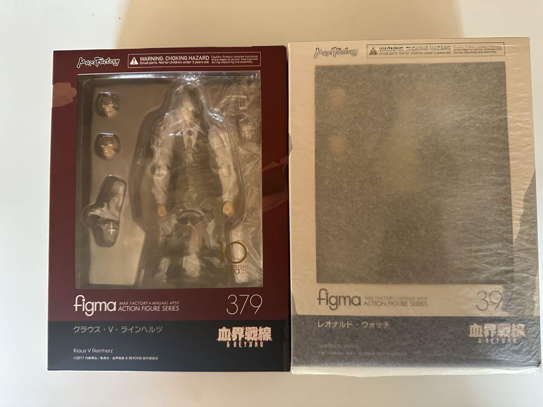 

[Б/У] figma Леонардо и Клаус из Кровоблокадного фронта с магазинным бонусом