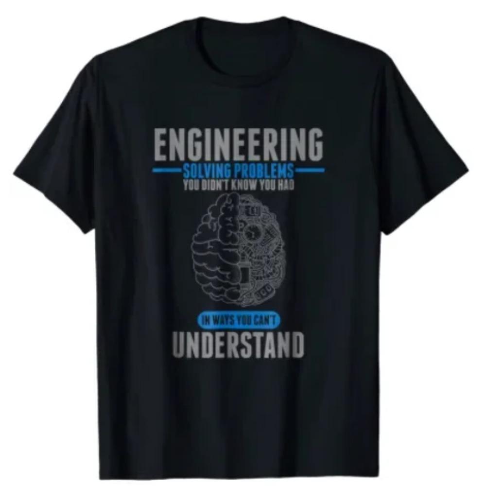 Electrical Engineer T-Shirt Funny Engineering Sarcasm Modal T-Shirt Gift Printed T Shirt Man T Shirts Printed Plain Casual Tops