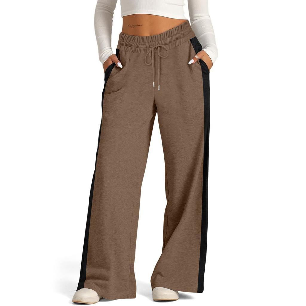 Women's High Waisted Wide Leg Sweatpants Casual Yoga Jogger Pants