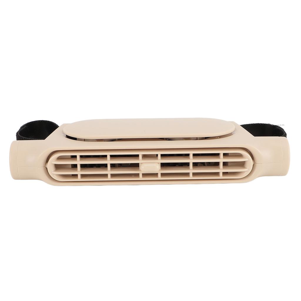 Car Seat Fan USB Powered 3 Wind Speed Silent Bladeless Portable Car Front Seat Backseat Fans for