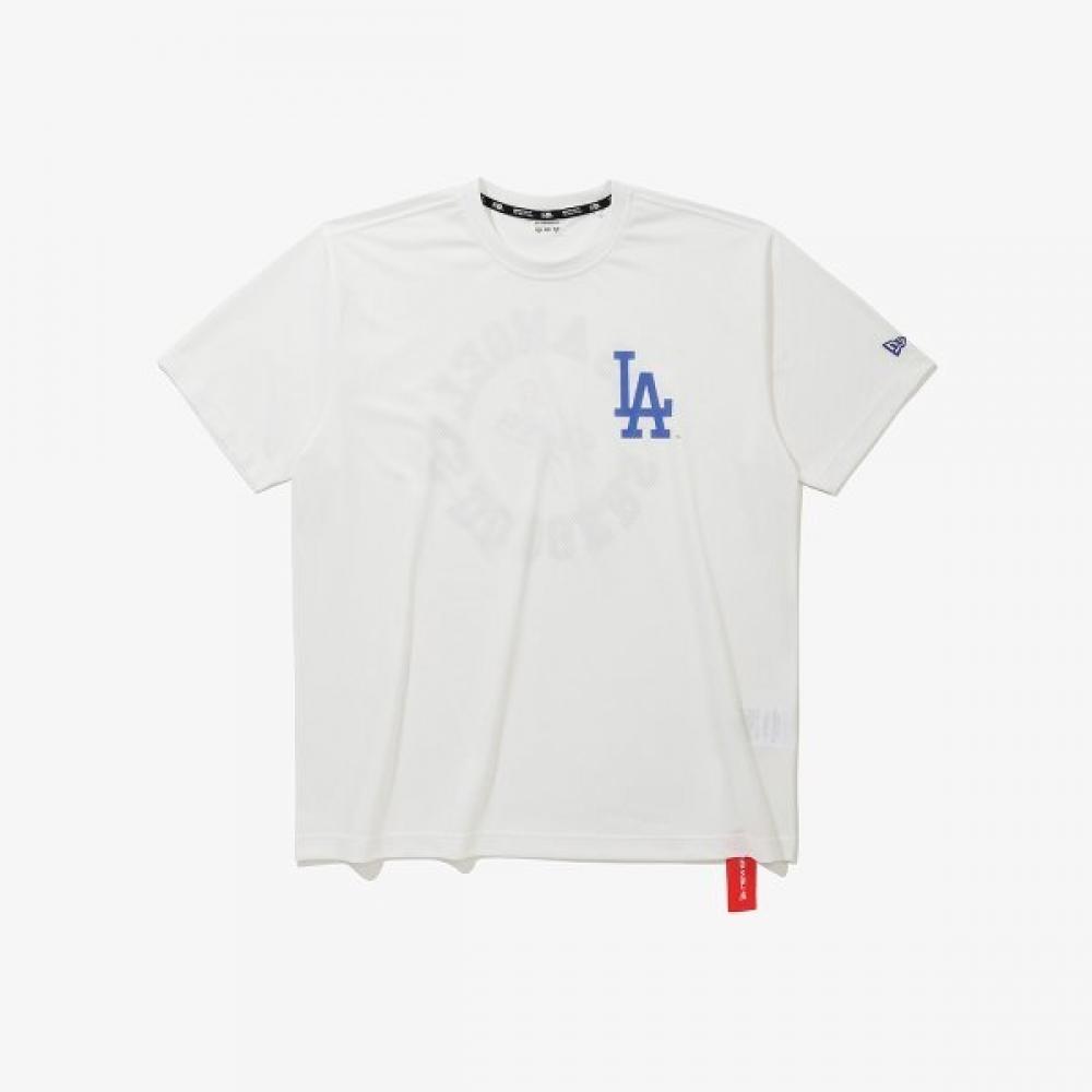 

New Era Mlb La Dodgers Off WhiTe Mesh T shirT 15147533 WHITE/L