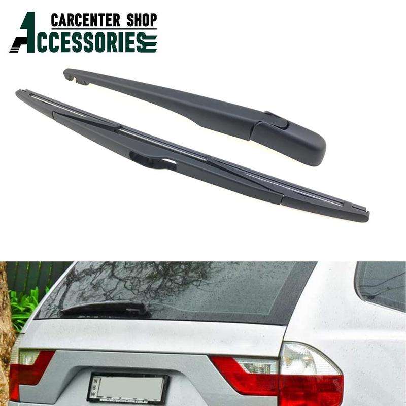 Car Rear Windscreen Wiper Arm & Blade Set for BMW X3 E83 2004 2005 2006 2007 2008 2009 2010 61623400708 61623428599