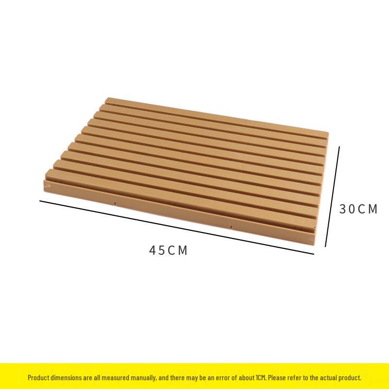 Supermarket Refrigerated Display Tray: Moisture-Proof Plastic Mat for Fresh Pork