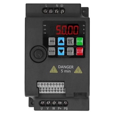 1.5KW Variable Frequency Drive Inverter Frequency Converter Single AC220V Input 3 Phase AC0?220V