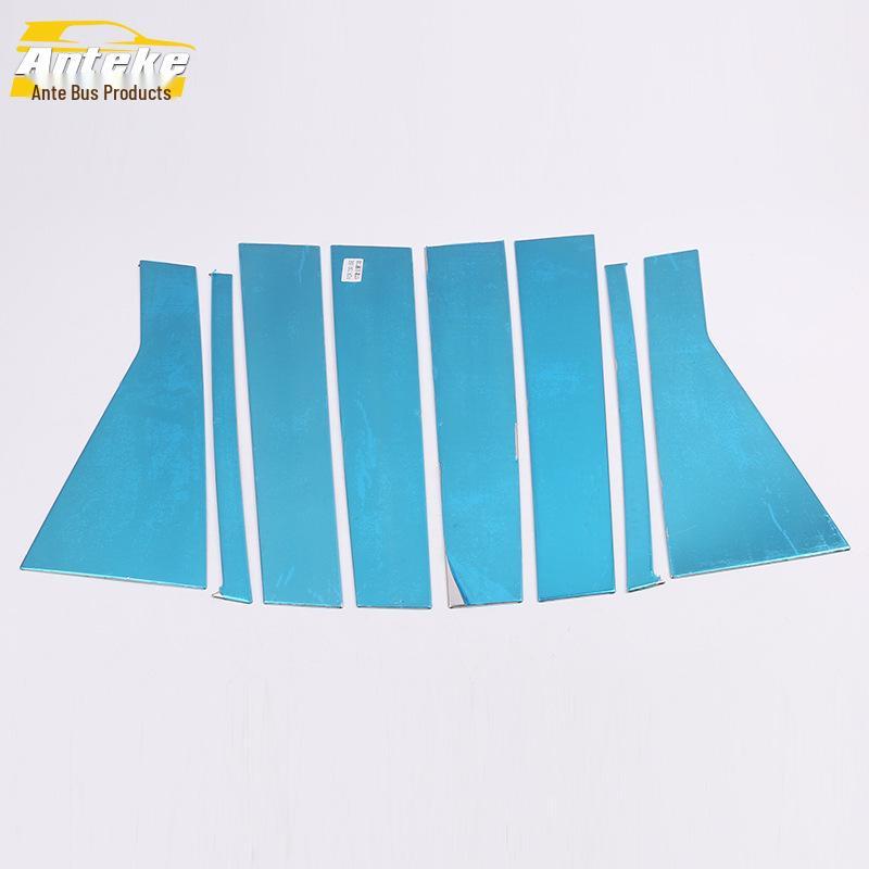 Stainless Steel Anti-Scratch Trim for 730 Model Car Windows - Fits 17 Models