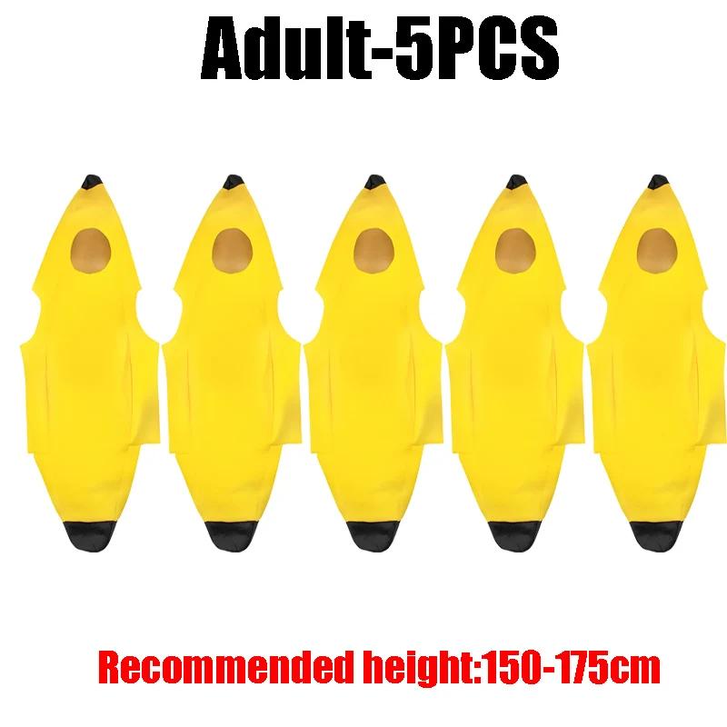 Deluxe Adult Unisex Banana Costume for Halloween Dress up Party & Roleplay Cosplay Spandex Material Funny Ecoparty Outfit