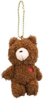 Skater Plush Ball Chain Mascot Pompon's Bear ZBCM1-A
