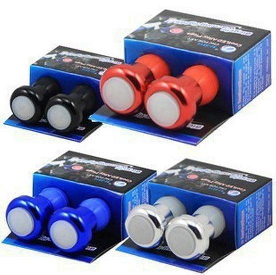 LED Handlebar End Light: Double-Sided Bicycle Warning and Decorative Plug Light