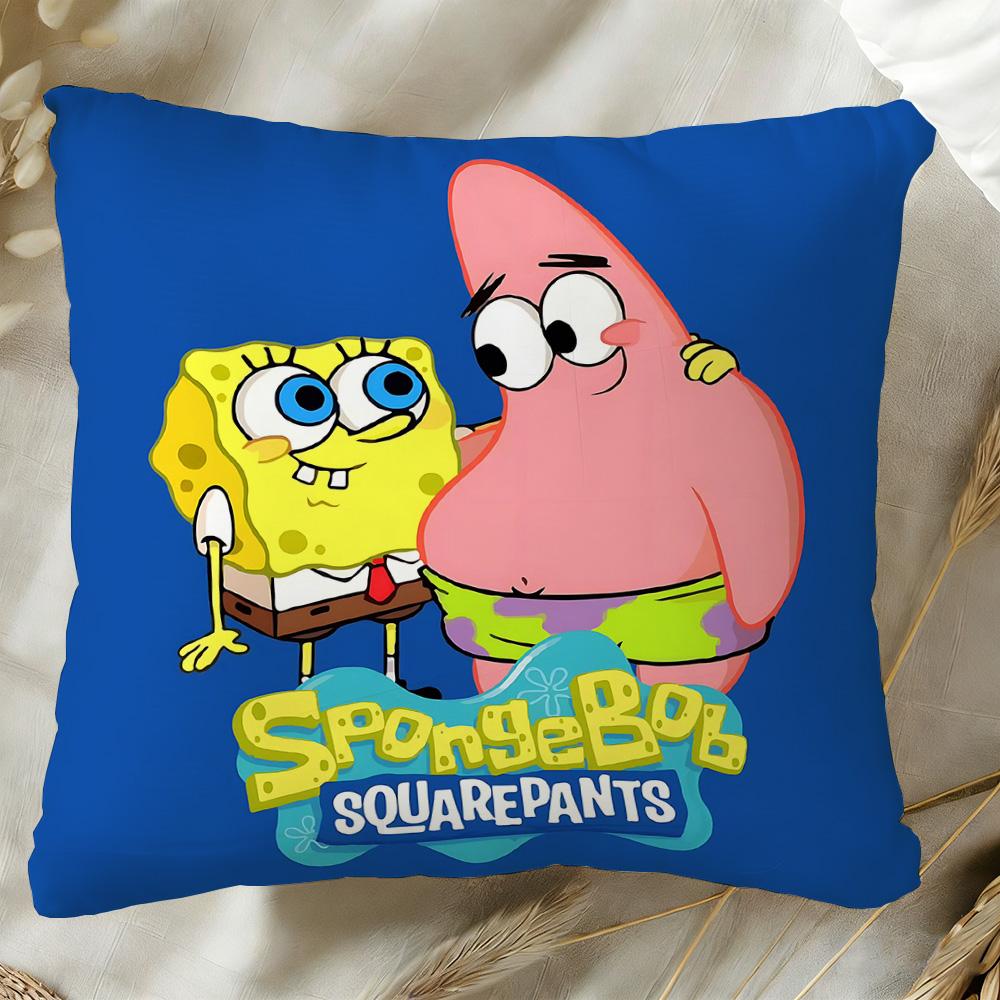 S-Sponge B-Bob Personalized Gifts Room Decorating Items Decorative Pillows Home Decorations Cushions Cover Cushion Covers Pillow