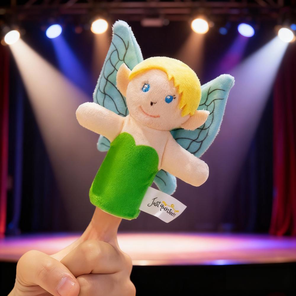 Kawaii Sprookjesreeks Pluche Handvingerpoppen Prinses Prins Elf Koning Heks Jongens Meisjes Kinderen Rollenspel Vakantie Cadeau Idee