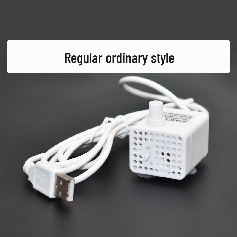 Тихий мини DC5V USB насос для аквариумов