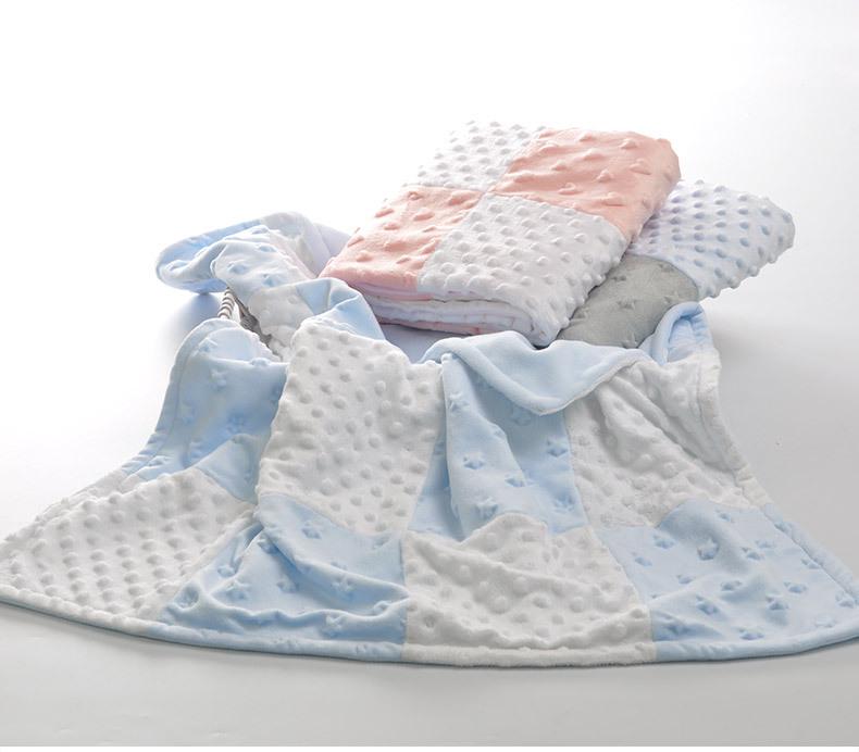 Super měkká dvouvláknová fleecová zavinovačka pro novorozence - Pohodlná na jaro, léto a podzim