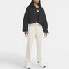 Nike Sportswear Essential Solid Color Fleece Logo Casual Sports Long Pants Women bottoms Oatmeal BV4090-140