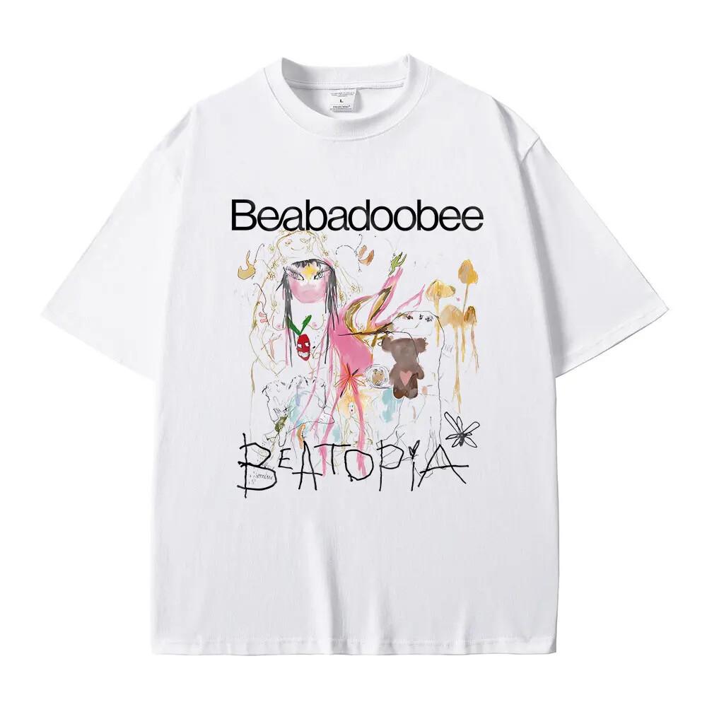Beabadoobee Beatopia Album Print Tshirt Men Women#039;s Fashion Oversized Streetwea Unisex T-Shirt