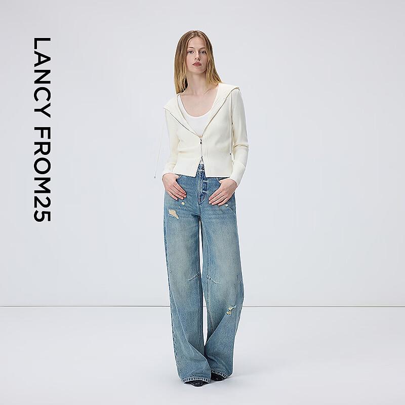 Women's Casual Hooded Knit Cardigan