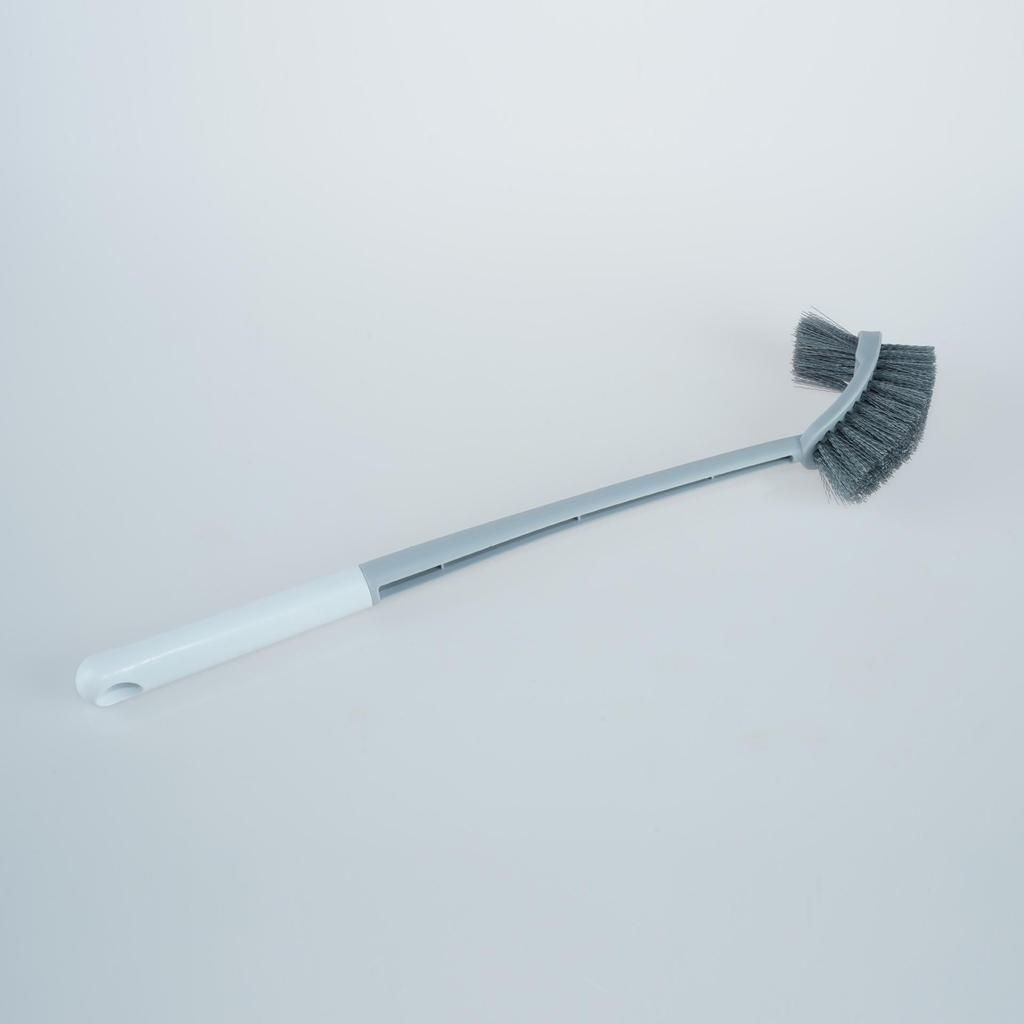 Zhongxin Wall-Mounted Toilet Brush - No Dead Corner, Square Design, Hangable for Efficient Bathroom Cleaning