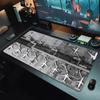 Airplane Airport Pattern Mouse Pad Computer Laptop MousePad XXL Office Gaming Mousepads Rubber Bottom Non-Slip Desk Mat 900X400