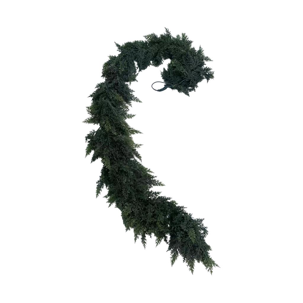 1.8m Christmas Soft Rubber Feel Leaf Needle Rattan Christmas Decoration Christmas Rattan Decoration