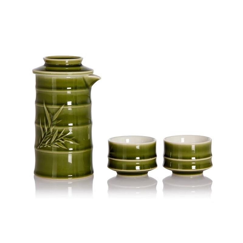 Qian Tang Xuan Living Ceramic Bamboo Gentleman Tea Set