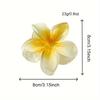 One Large and Two Small, Gradient Color Flower Hair Clip, Summer Fashion Casual Style Hair Accessory Perfect for Outings