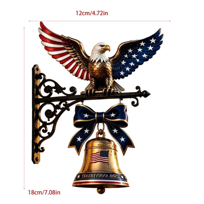 250Th Anniversary Commemorative Doorbell 250Th Anniversary Bells Gift Unisex,Decorative Hanging Bells Home Decors