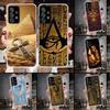 Egypt Nefertiti Anubis Ankh Pharaoh Soft Phone Case For Samsung Galaxy A12 A22 A32 A52 A72 A02S A51 A50S A71 A70 A31 A20S Note 2