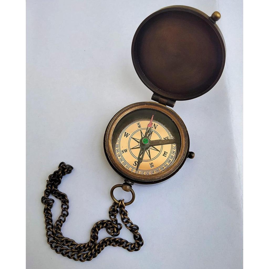 Photo Portrait Engraved On Compass, Unique Gift Idea, Anniversary, Wedding, Graduation, Birthday Gift for Man Husband with Leather Cover Gift