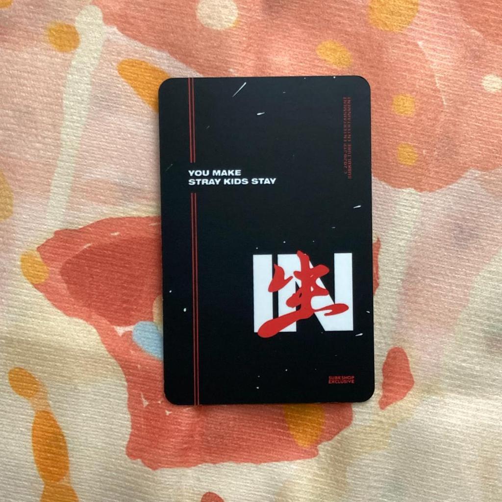 [USED] StrayKids IN Raw Subk Shop Felix Stray Kids Trading Card