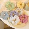4-7Pcs/Set Candy Color Hair Scrunchies For Women Girls Cute Elastic Hair Ties Bands Headband Rubber Bands Hair Accessories