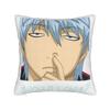 Gintoki Cool Pillowcase Printed Polyester Cushion Cover Gift Gintama Anime Japan Throw Pillow Case Cover Home Drop Shipping 18''