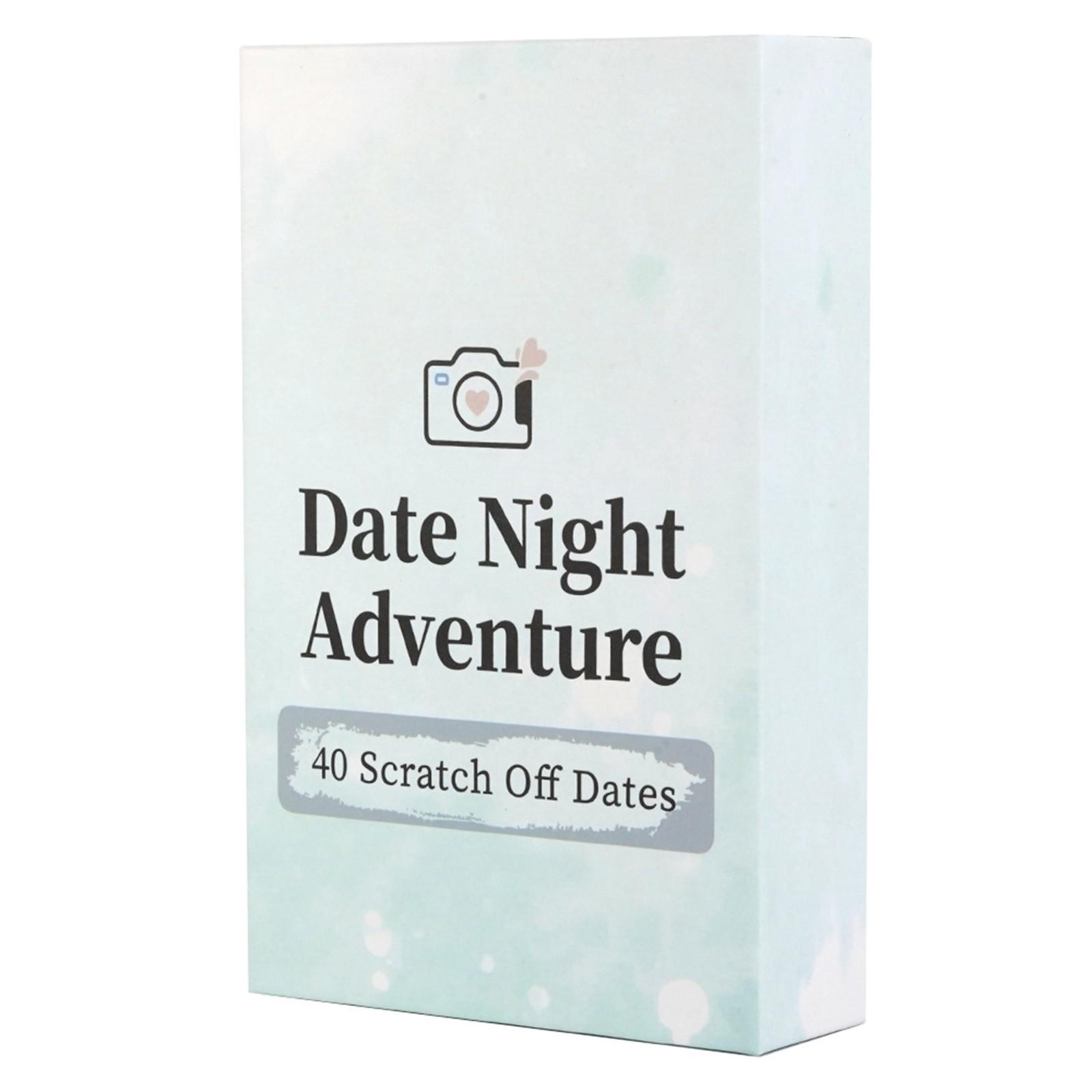 

40 Cards For Couple Fun Scratch-Off Cards For Couple Games Unique Anniversary Engagement Wedding Couple Gifts For Boyfrien One Size