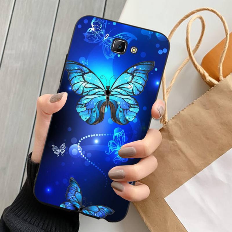 Cute Colorful Butterfly Phone Case for Samsung S20 lite S21 S10 S9 plus for Redmi Note8 9pro for Huawei Y6 cover