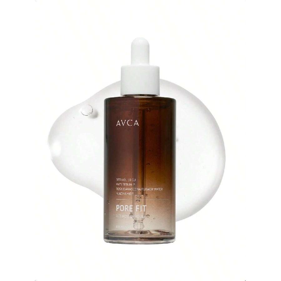 AVCA Pore Fit Retinol Ampoule 100ml  For Large Pores , Fine Lines, Anti Aging & Wrinkle Care