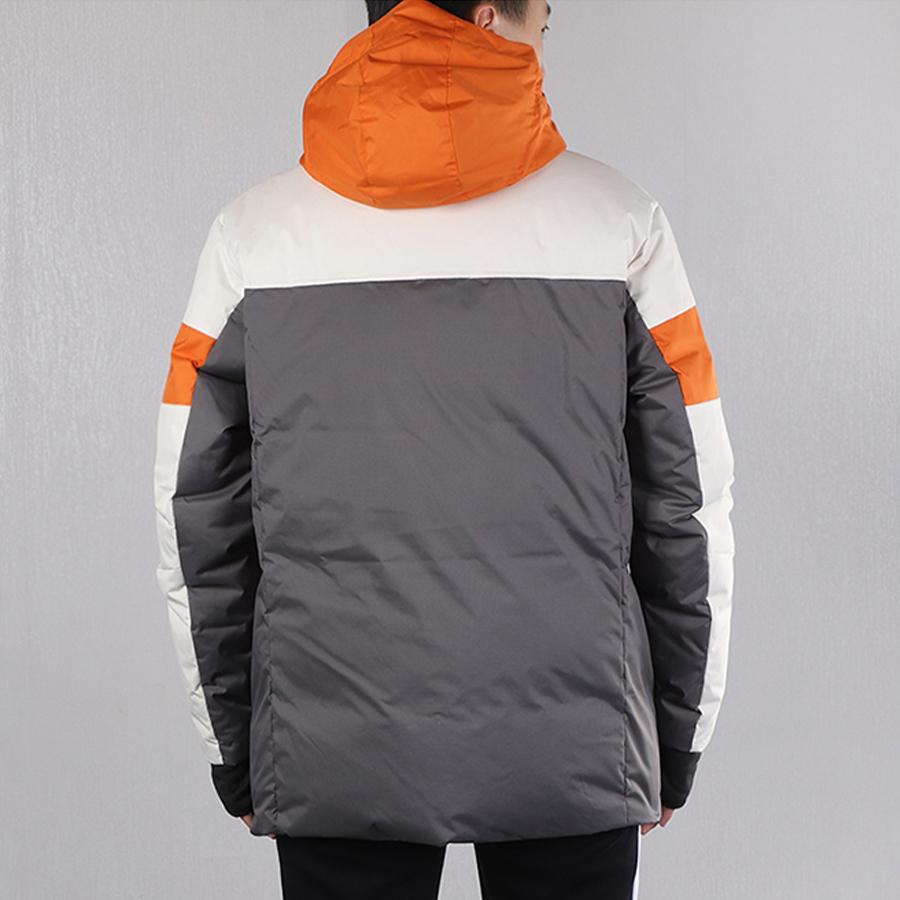 Puma Protective Colorblock Hooded Down Jacket Men Outerwear Lime 580025-37