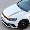 Car Hood Racing Style Sticker Vinyl Film Decor Decals for Volkswagen VW Golf 8 7 5 6 R GTI MK8 MK7 MK5 MK6 MK4 Auto Accessories