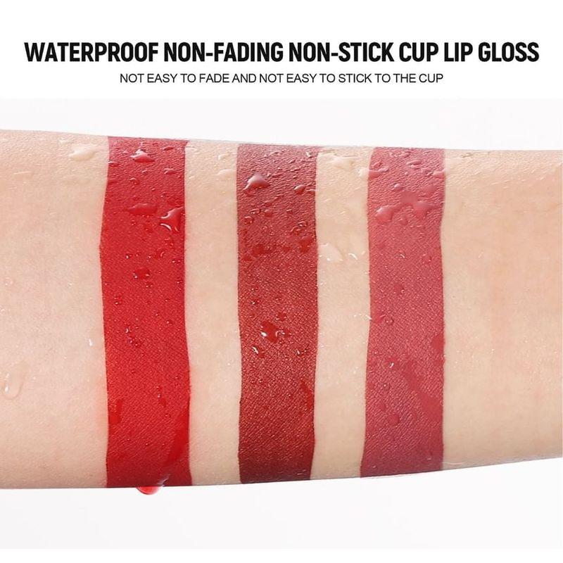 HANDAIYAN - 6-Color Pearlescent & Matte Diamond Liquid Lipstick Set - 2 Types