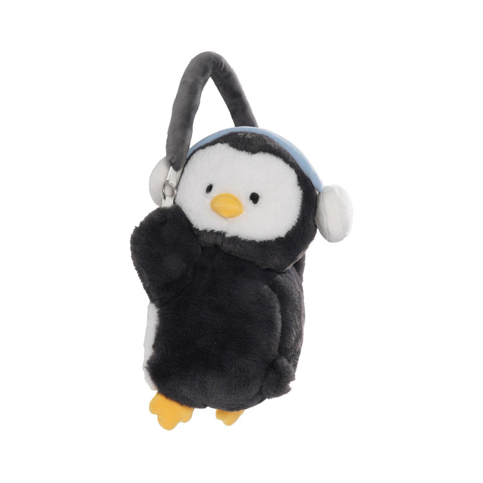 

Car Tissue Holder Plush Napkin Organizer Dispenser Penguin Plush Car Tissue Box Holder Car Paper Towel Boxes Cute Tissue One Size