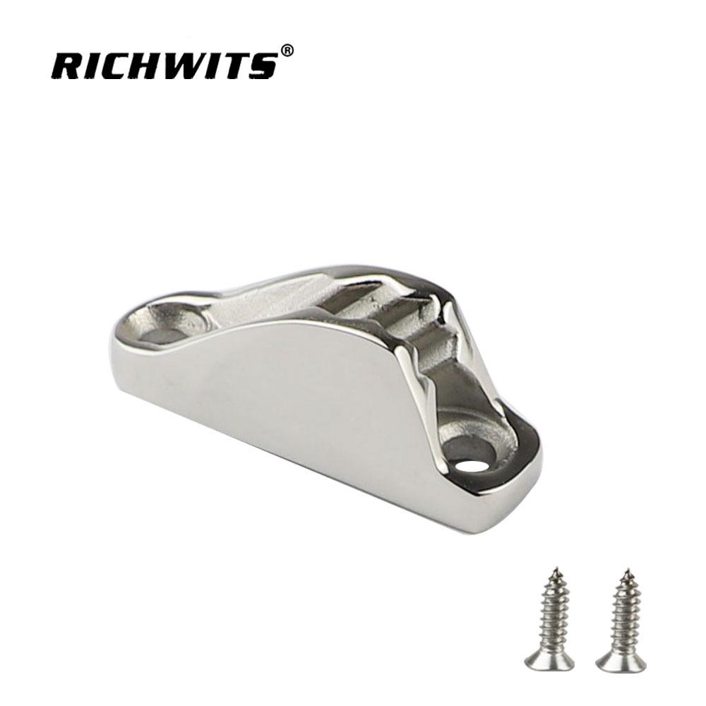 316 Stainless Steel Rope Clamp for Sailboats, Pilates Bands, and Decelerators