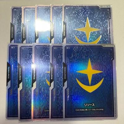 Gundam Card Game Earth Federation Forces Resource FIRSTCOMBAT set 10 JP FS