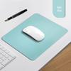 High-Quality White PU Leather Mouse Pad: Dirt-Resistant, Printable, and Round Design