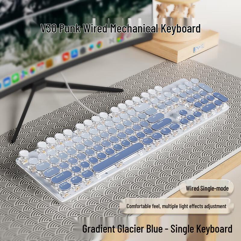 EWEADN V30 Retro Punk Mechanical Keyboard