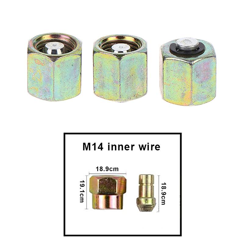 3/5 szt. Korek Rurki Common Rail Nakrętka Blokuująca Wtryskiwacza Common Rail Narzędzie do Blokowania Korek Uszczelniający M12 M14 M16 M18 M20