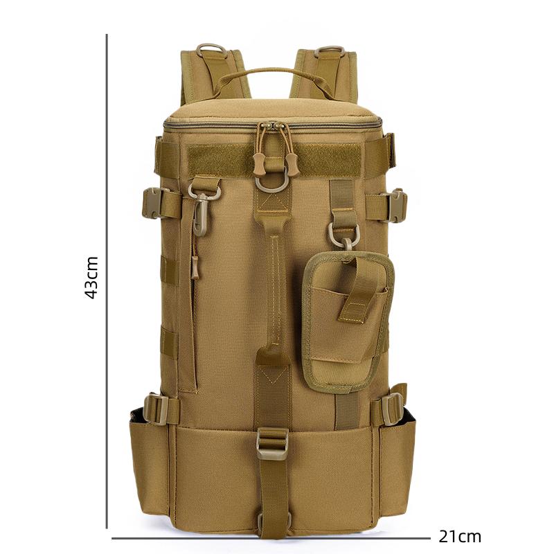 

Multifunctional Fishing Tackle Backpack Waterproof Outdoor Bag with Rod Holders Durable Design For Camping Hiking Trave