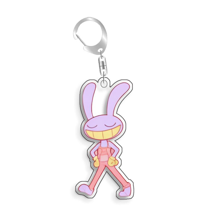 Pro Úžasný Digitální Cirkus Jax Pomni Ragatha Gangle Akrylový Vlastnoručně Vyrobený Roztomilý Kreslený Anime Klíčenka Přívěsek Hračka Dárky 5cm